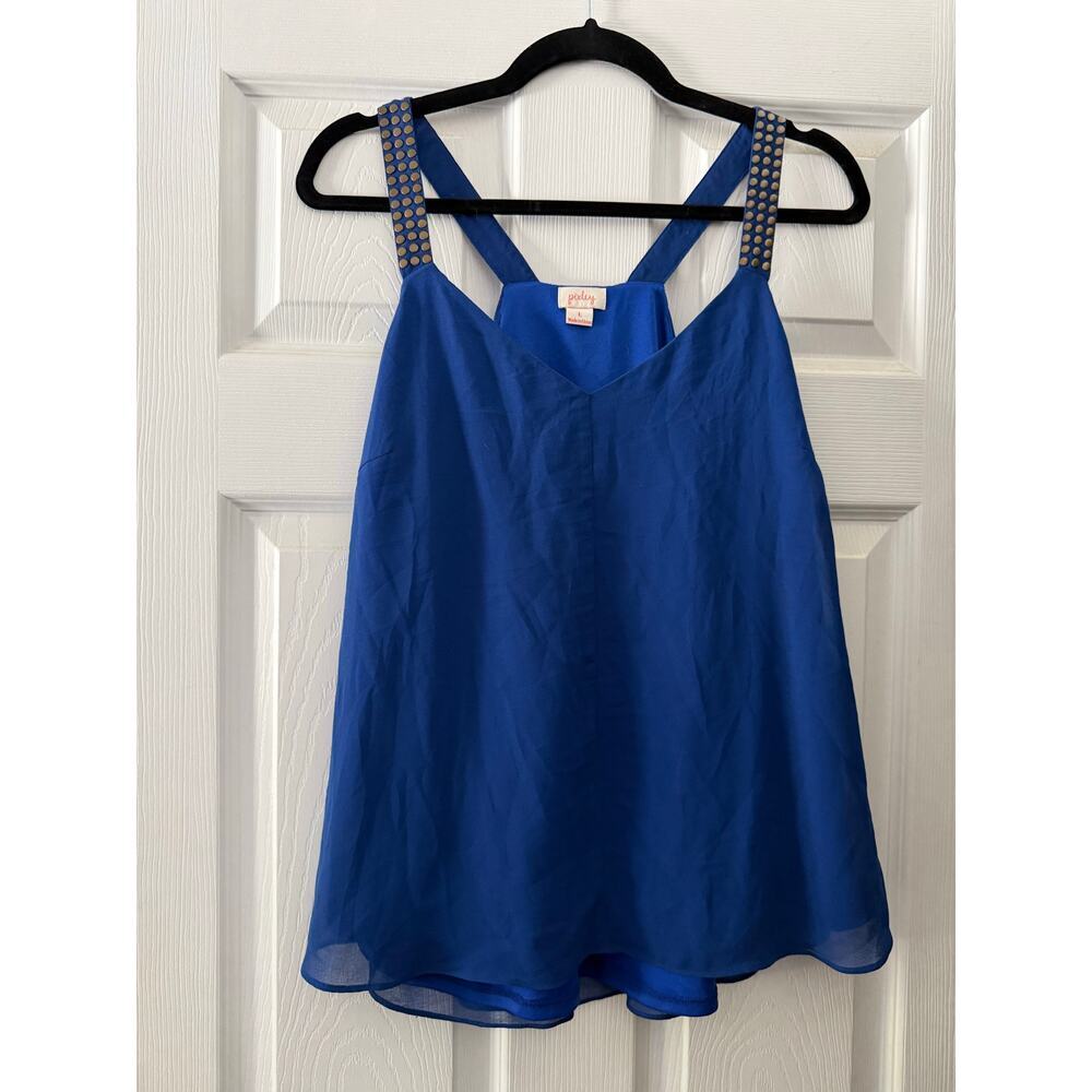 Blue Top By Pixley Size Large